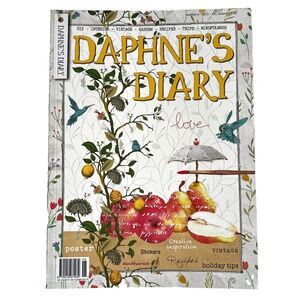 Daphne's Diary Soft Cover Book 2023 #6 Recipes Travel Art and Crafts Mindfulness